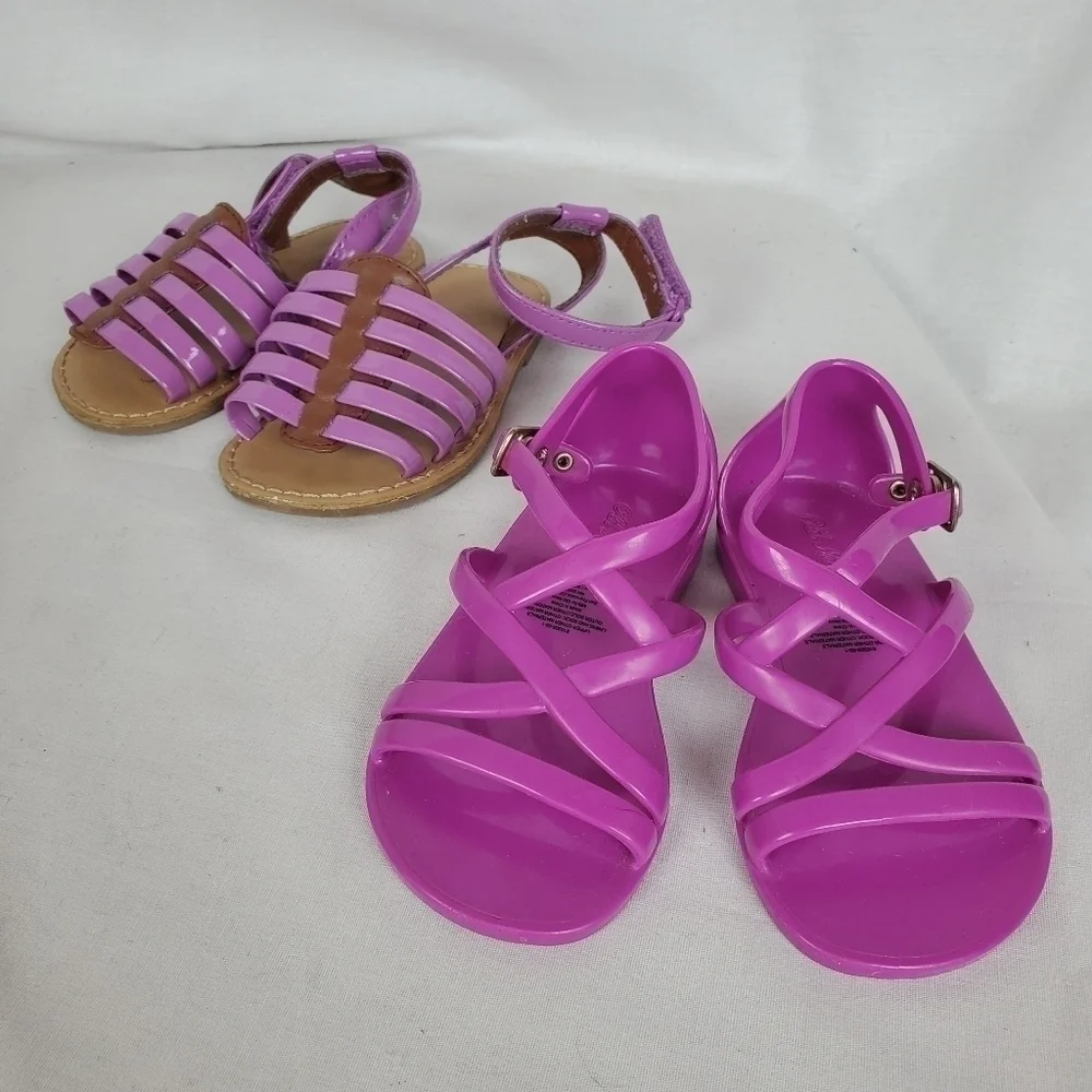 Toddler sz 5 sandals Lot Old Navy, Crazy 8